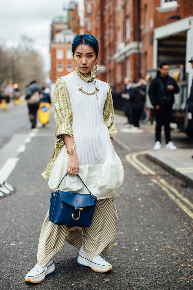 London Fashion Week Street Style Fall 2020 #15