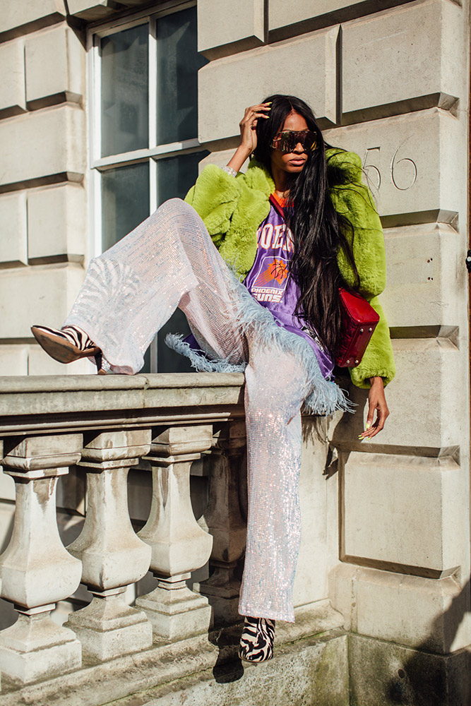 London Fashion Week Street Style Fall 2020 #9