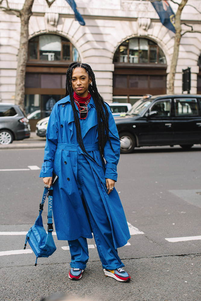 London Fashion Week Street Style Fall 2020 #41