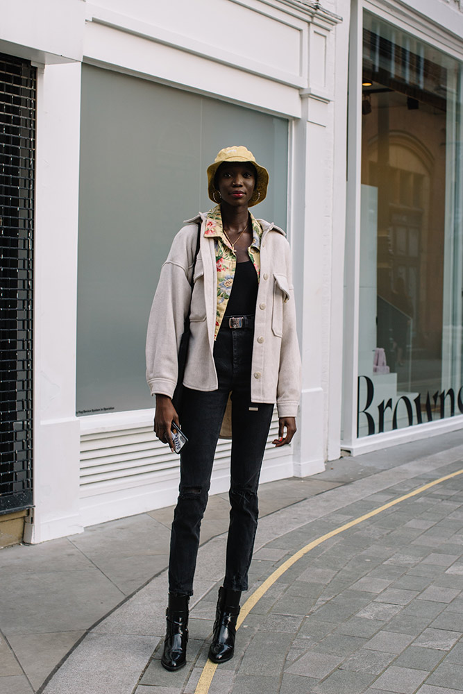 London Fashion Week Street Style Fall 2020 #50