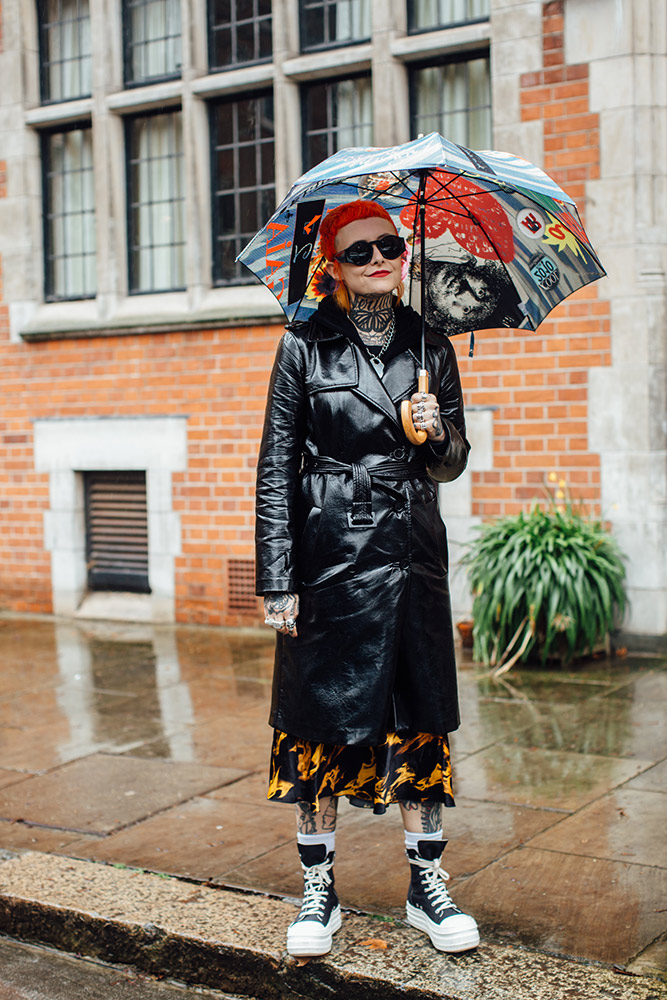 London Fashion Week Street Style Fall 2020 #26