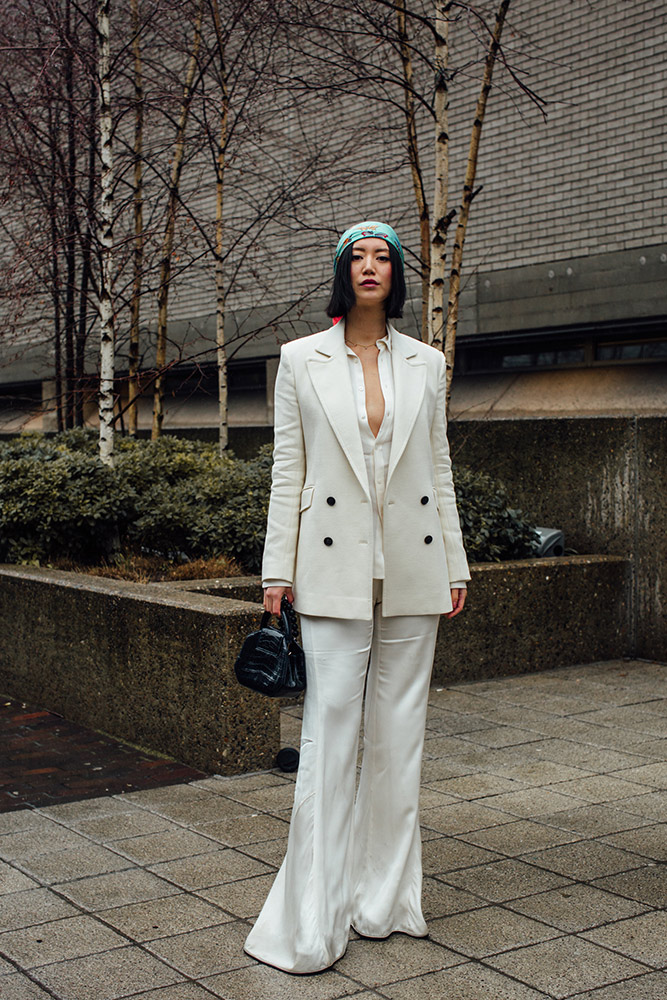 London Fashion Week Street Style Fall 2020 #32