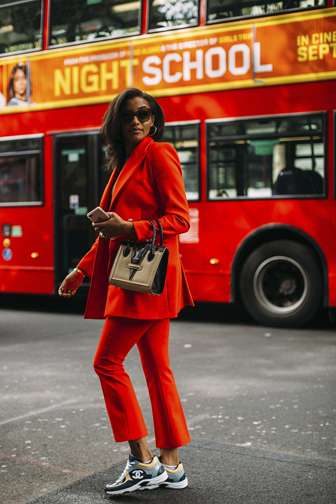 London Fashion Week Street Style Spring 2019 #32