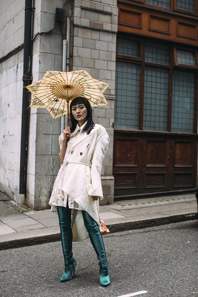 London Fashion Week Street Style Spring 2019 #42