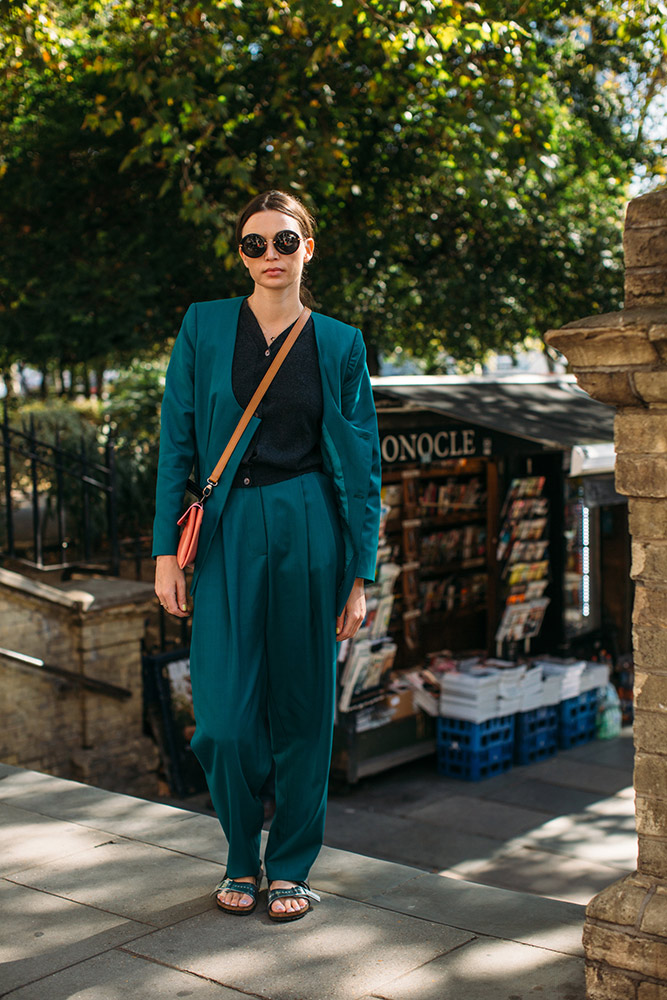 London Fashion Week Street Style Spring 2020 #9