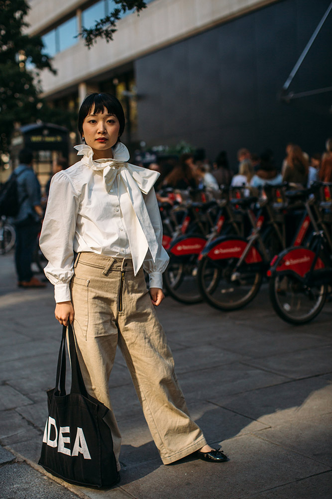 London Fashion Week Street Style Spring 2020 #29