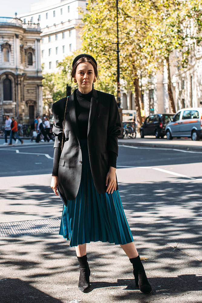 London Fashion Week Street Style Spring 2020 #32