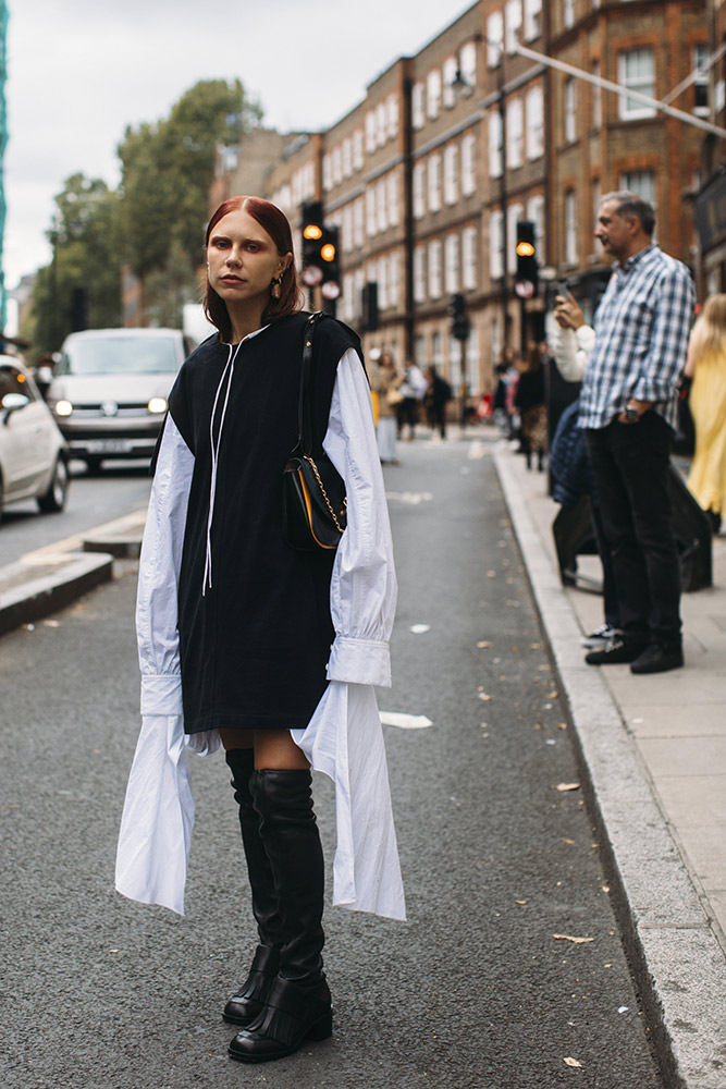 London Fashion Week Street Style Spring 2020 #7