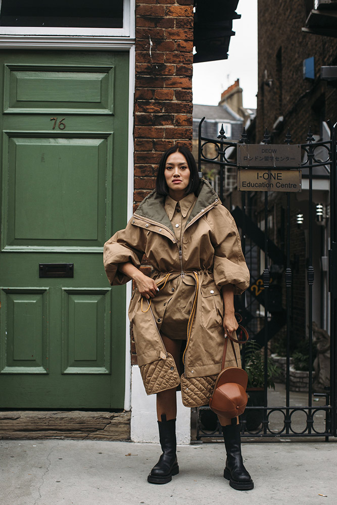 London Fashion Week Street Style Spring 2020 #6