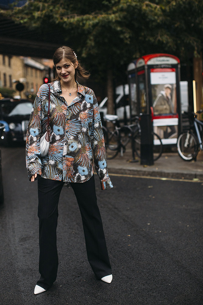 London Fashion Week Street Style Spring 2020 #10