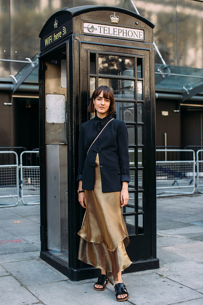 London Fashion Week Street Style Spring 2020 #50