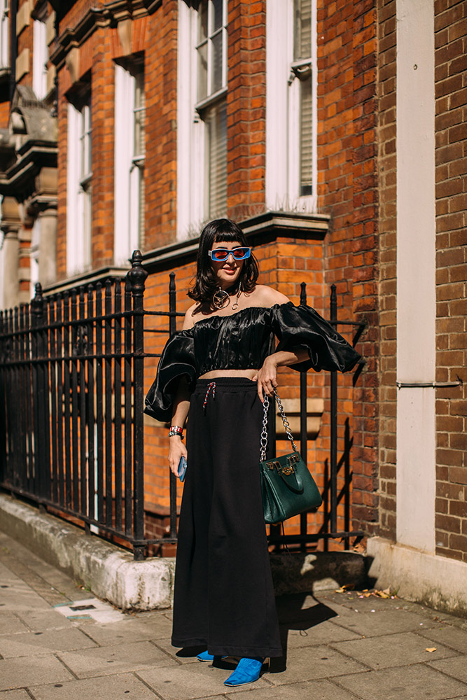 London Fashion Week Street Style Spring 2020 #65