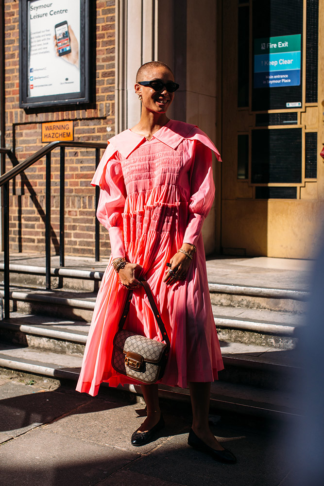 London Fashion Week Street Style Spring 2020 #76