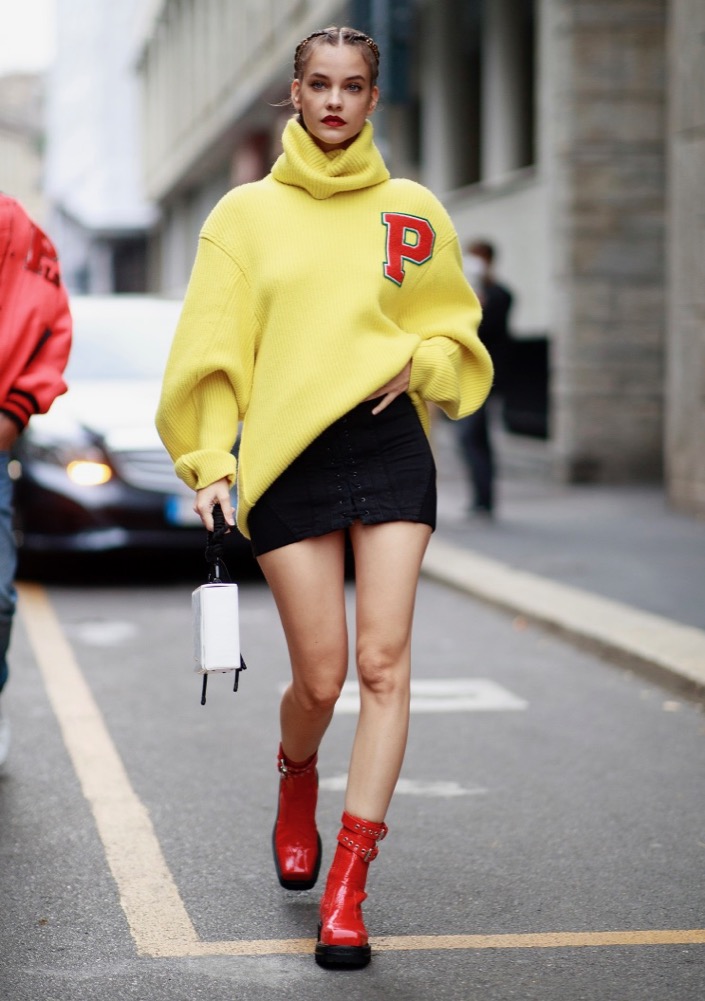 MFW Spring 2022 Street Style #47