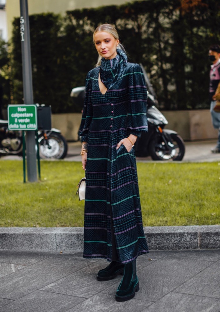 MFW Spring 2022 Street Style #44