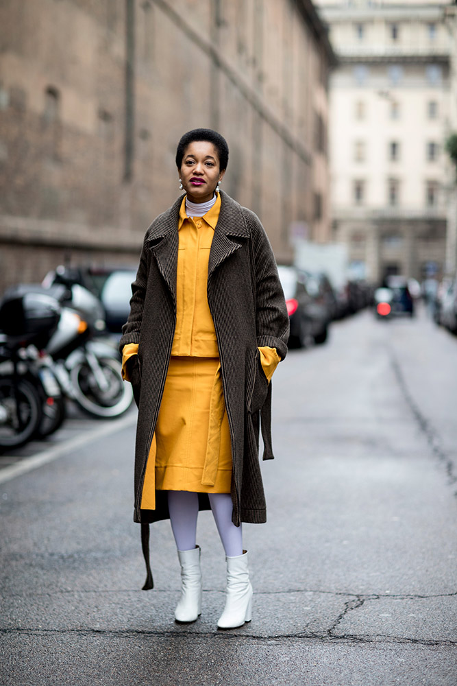 Milan Fashion Week Fall 2018 Street Style #6