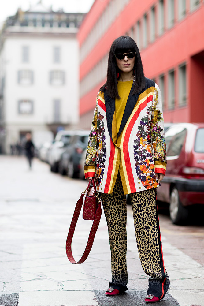 Milan Fashion Week Fall 2018 Street Style #8