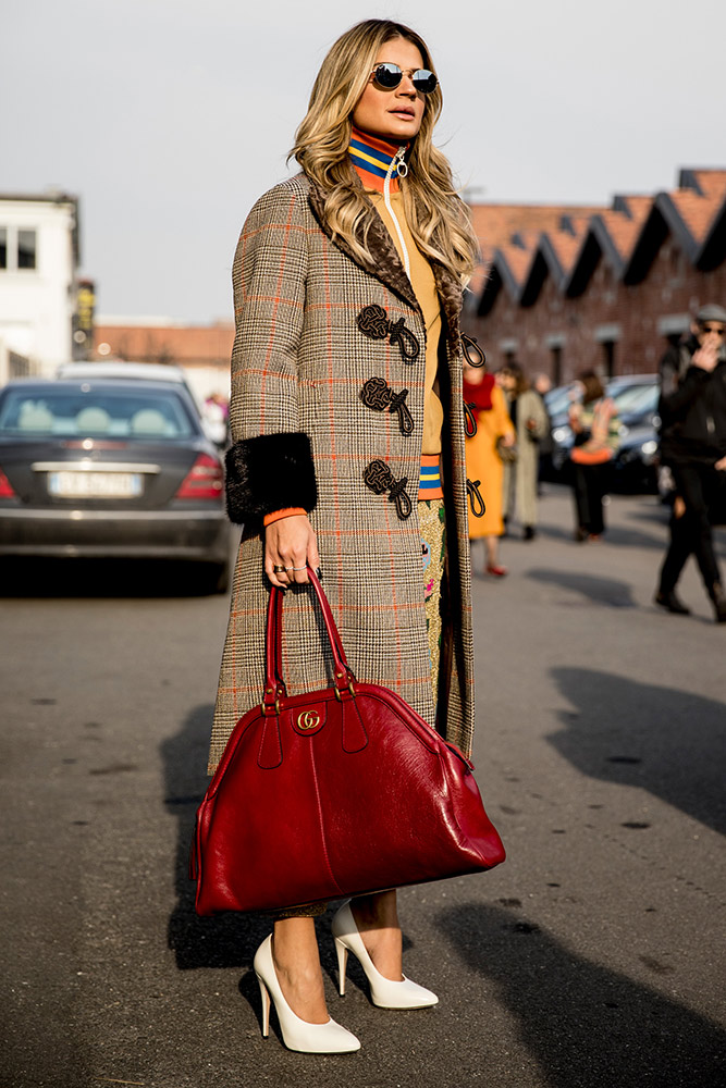 Milan Fashion Week Fall 2018 Street Style #80