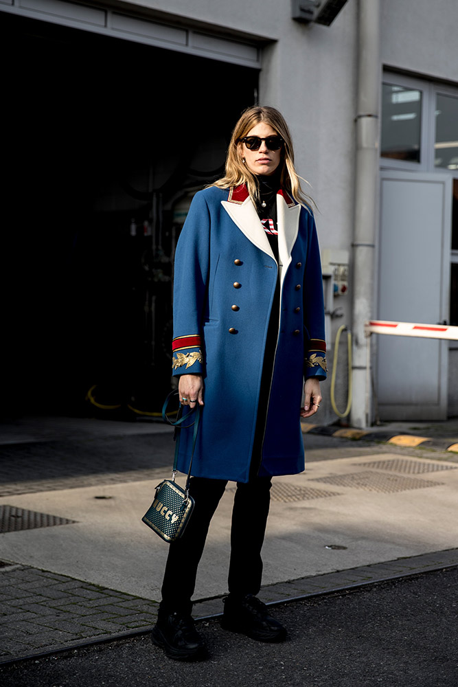 Milan Fashion Week Fall 2018 Street Style #84