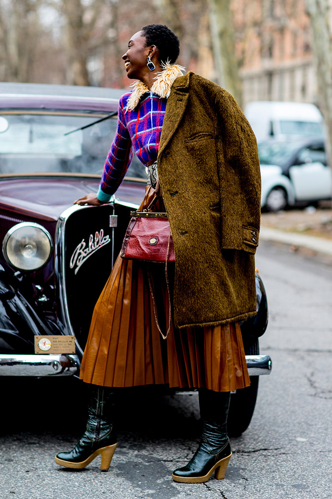 Milan Fashion Week Fall 2018 Street Style #31