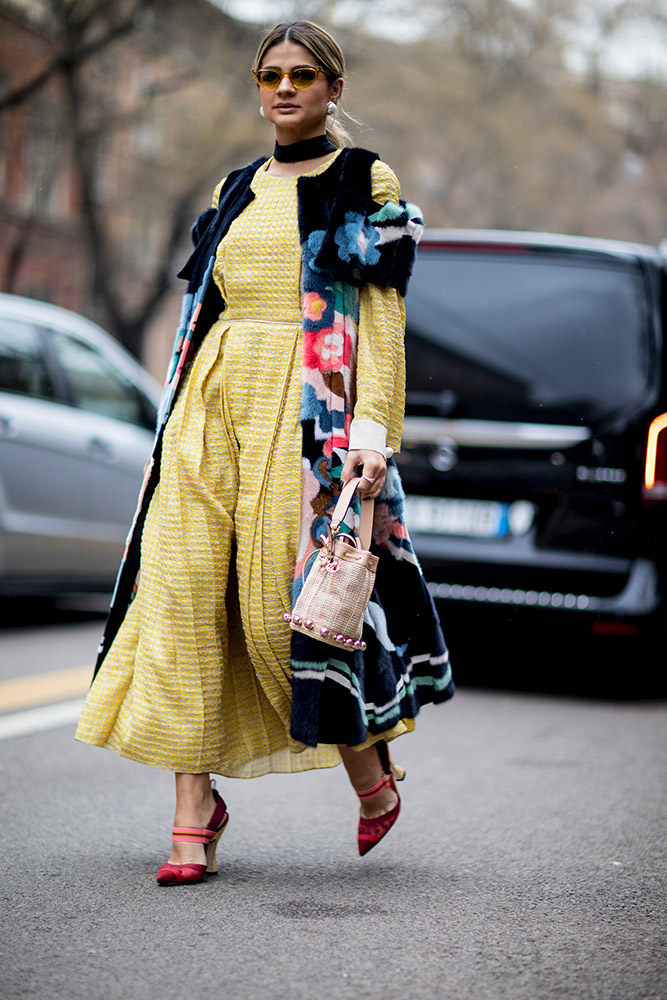 Milan Fashion Week Fall 2018 Street Style #55