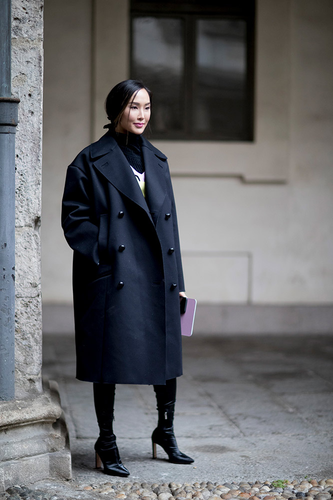 Milan Fashion Week Fall 2018 Street Style #59