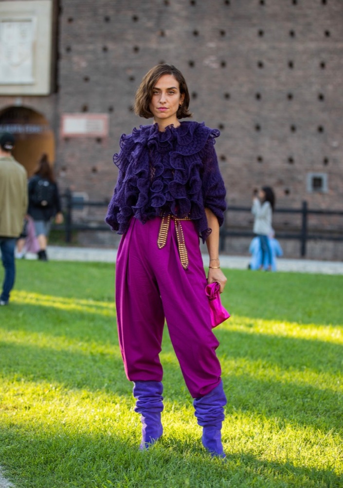 Milan Fashion Week Spring 2021 Street Style #47