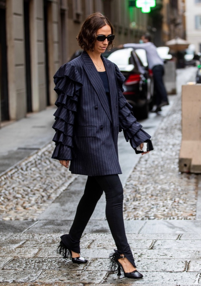 Milan Fashion Week Spring 2021 Street Style #28