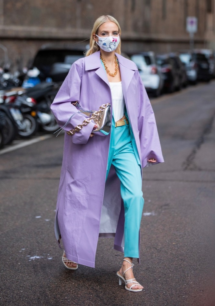 Milan Fashion Week Spring 2021 Street Style #62