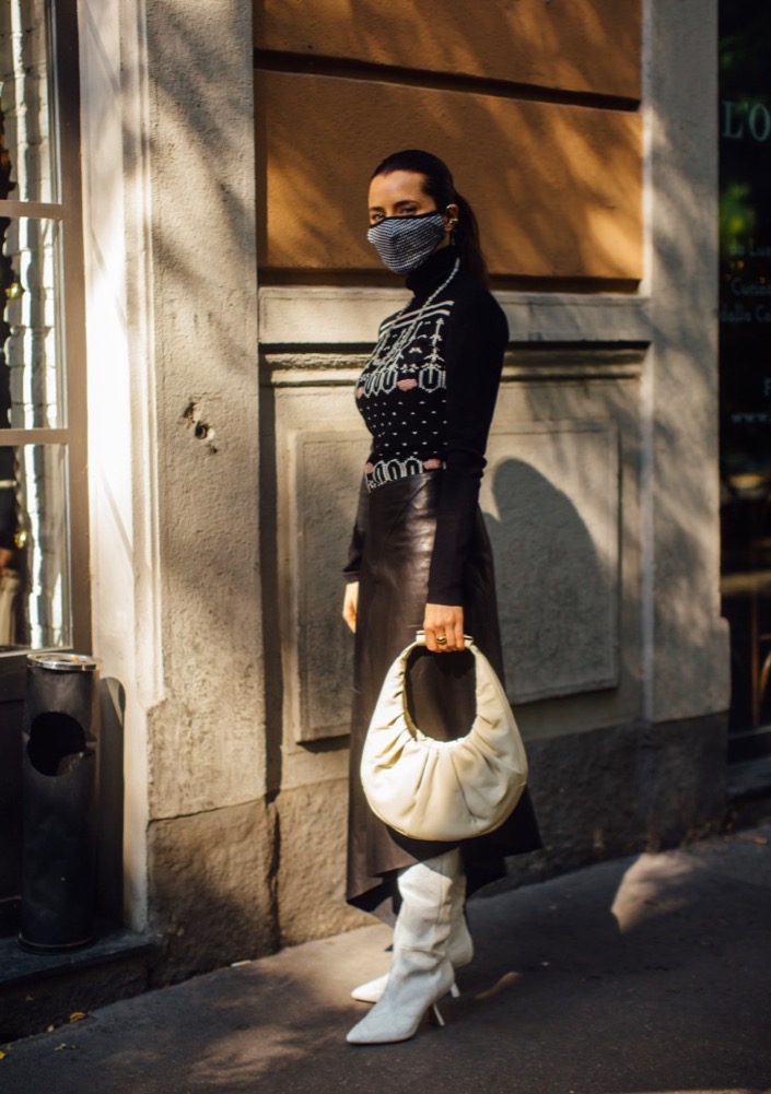 Milan Fashion Week Spring 2021 Street Style #43