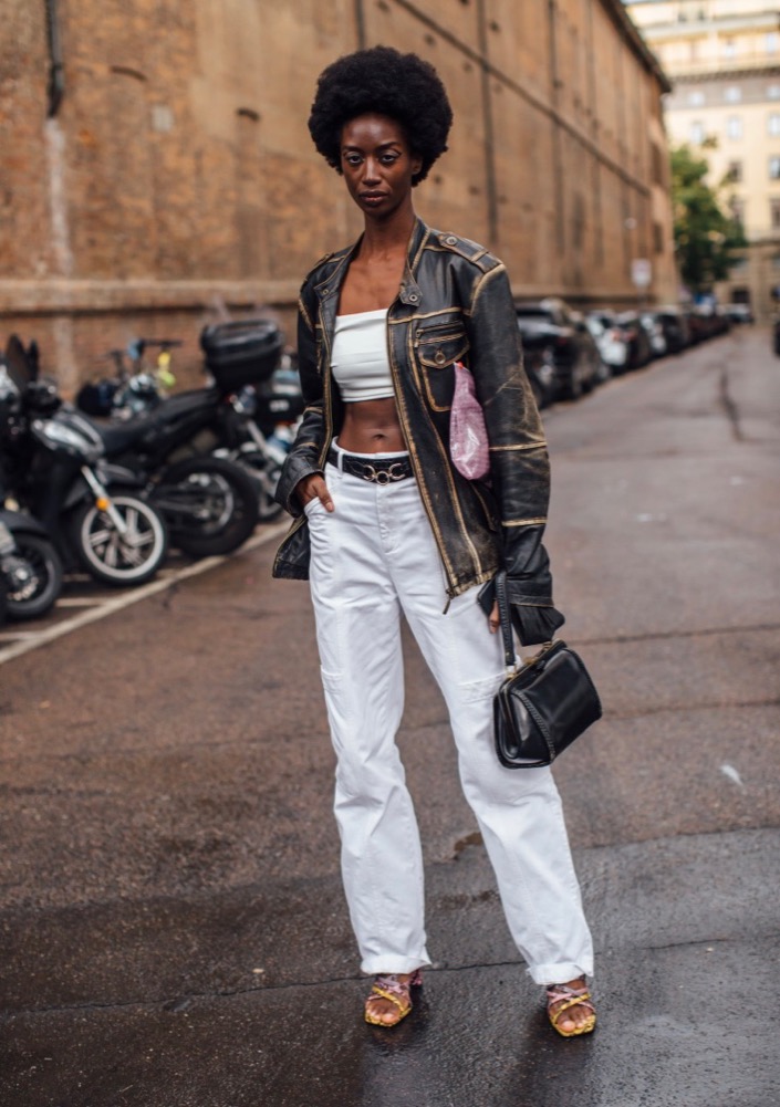 Milan Fashion Week Spring 2021 Street Style #6