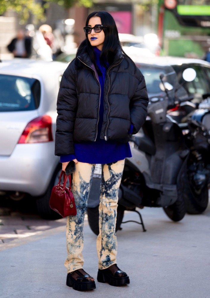 Milan Fashion Week Spring 2021 Street Style #95