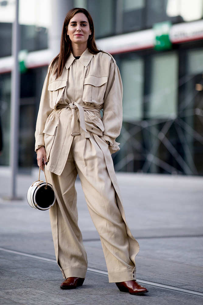 Milan Fashion Week Street Style Fall 2019 #87