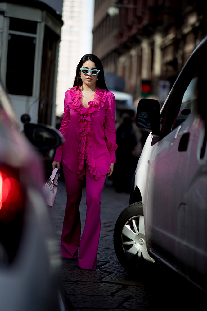 Milan Fashion Week Street Style Fall 2019 #41