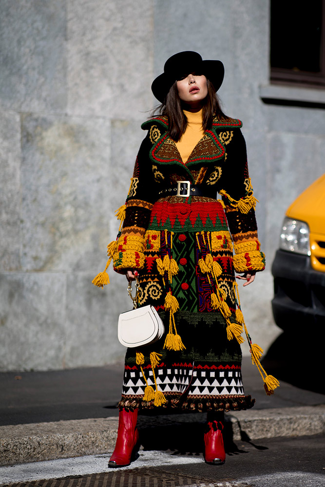 Milan Fashion Week Street Style Fall 2019 #34