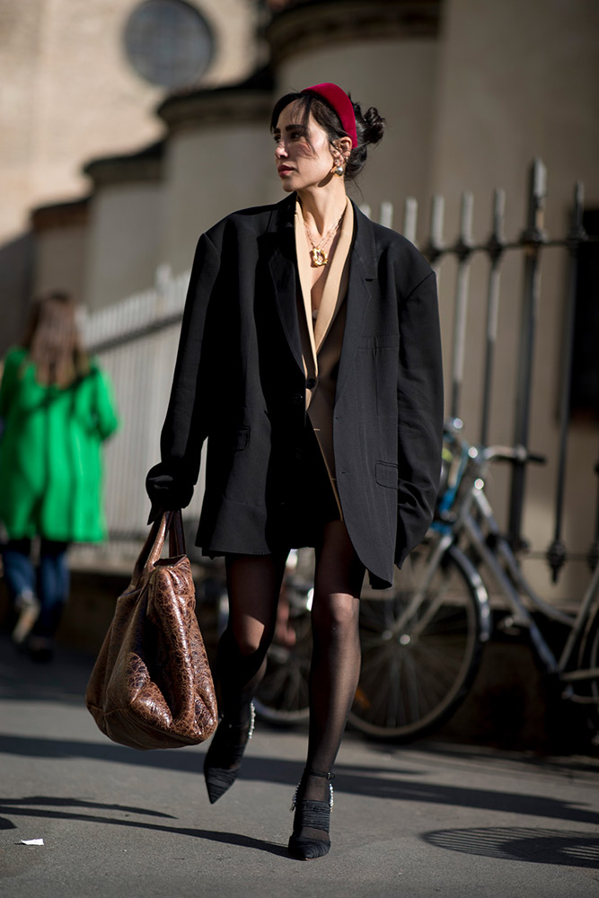 Milan Fashion Week Street Style Fall 2019 #42