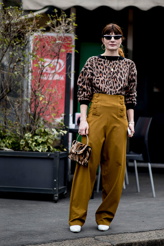 Milan Fashion Week Street Style Fall 2019 #8