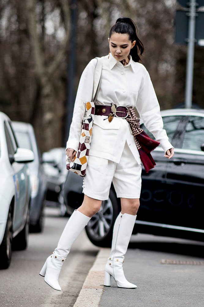 Milan Fashion Week Street Style Fall 2019 #12