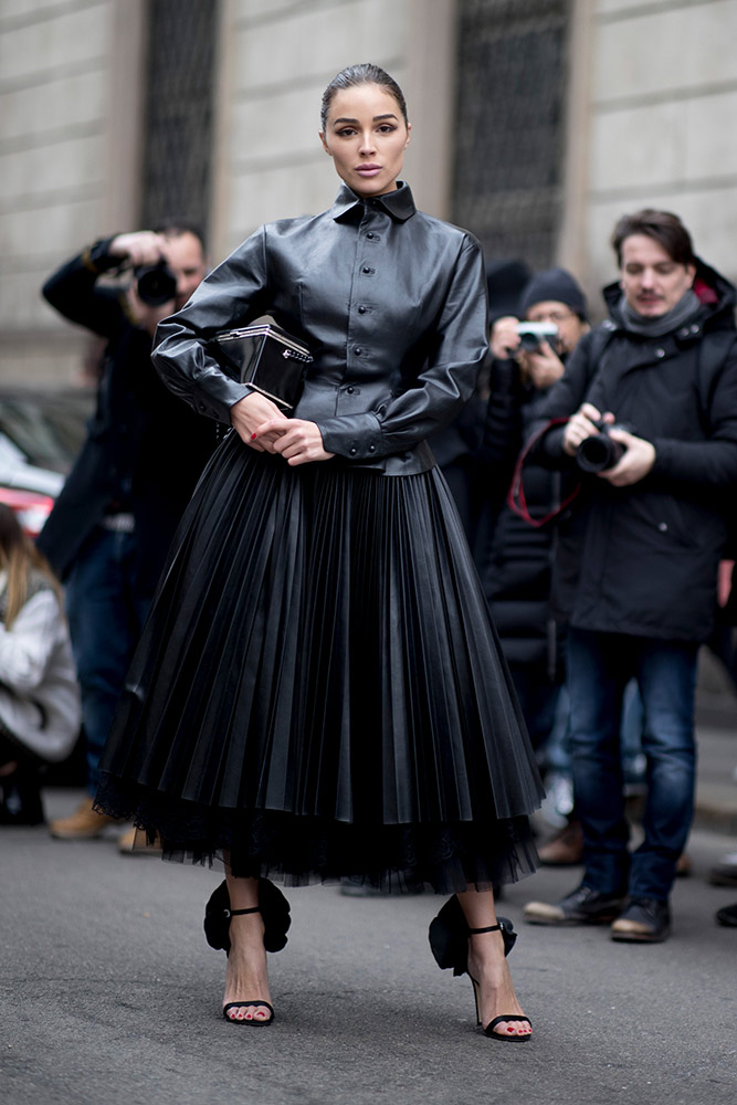 Milan Fashion Week Street Style Fall 2019 #13