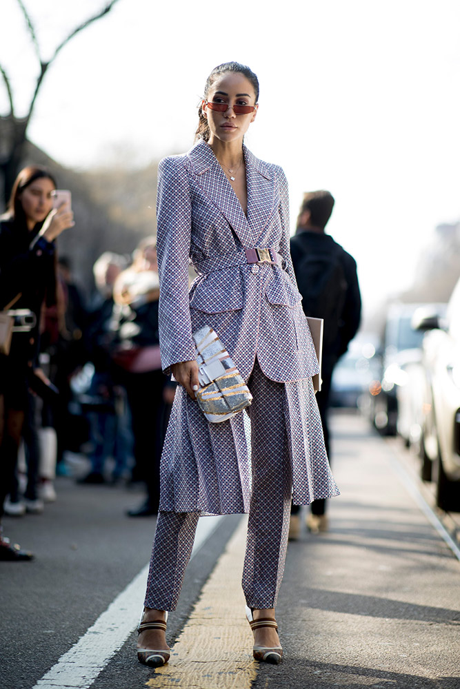 Milan Fashion Week Street Style Fall 2019 #108