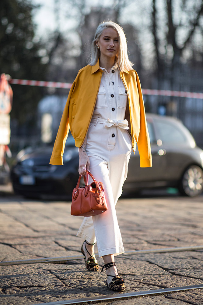 Milan Fashion Week Street Style Fall 2019 #48