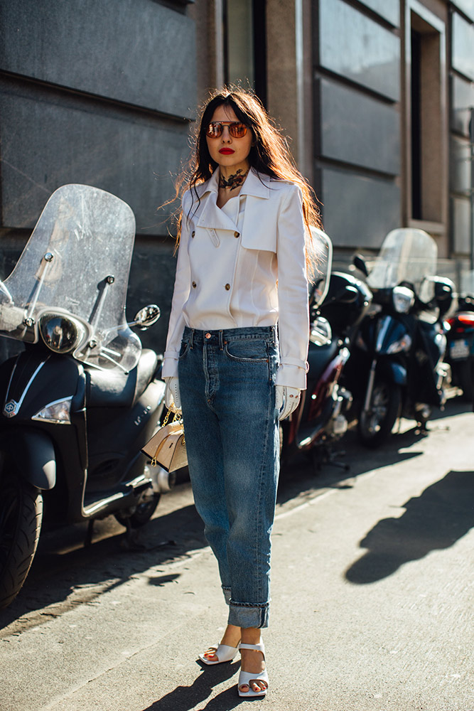 Milan Fashion Week Street Style Fall 2020 #62