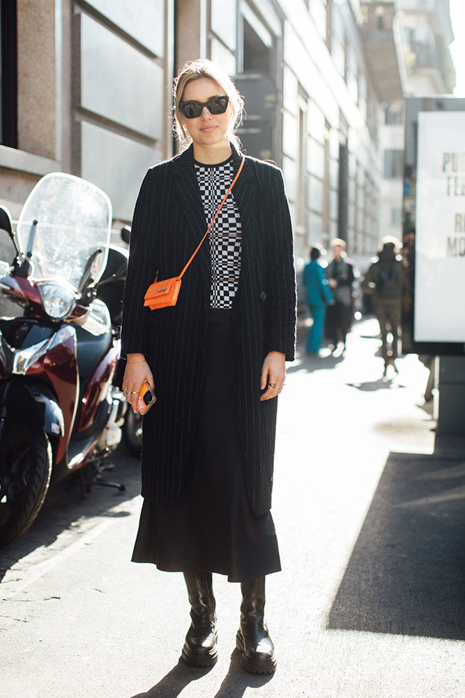 Milan Fashion Week Street Style Fall 2020 #64