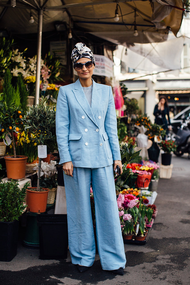 Milan Fashion Week Street Style Fall 2020 #29