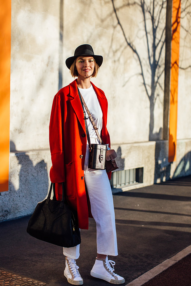 Milan Fashion Week Street Style Fall 2020 #37