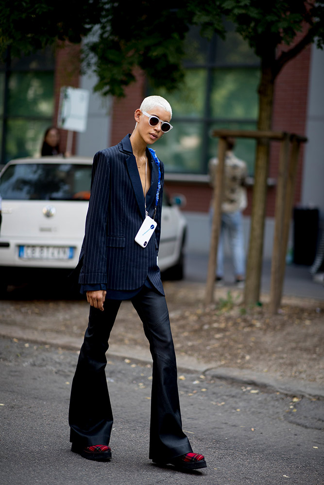 Milan Fashion Week Street Style Spring 2019 #99