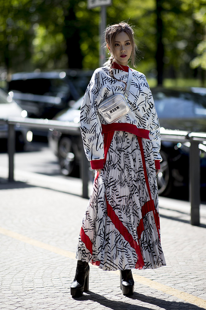 Milan Fashion Week Street Style Spring 2020 #14