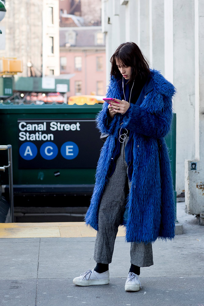 New York Fashion Week Fall 2018 Street Style #73