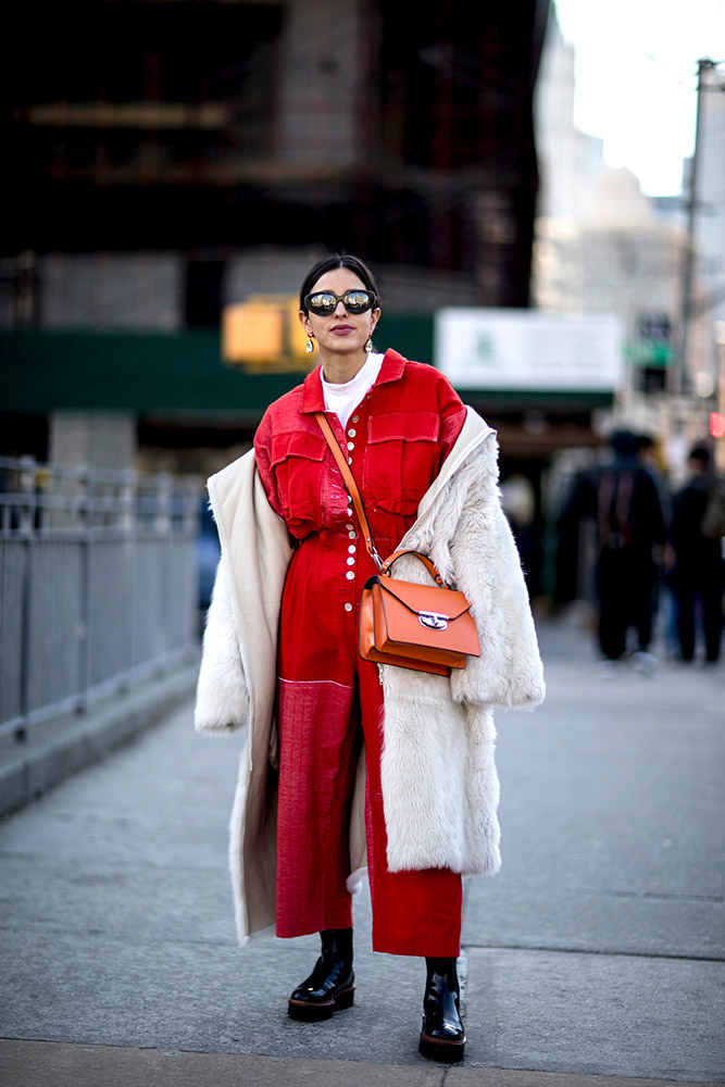 New York Fashion Week Fall 2018 Street Style #79