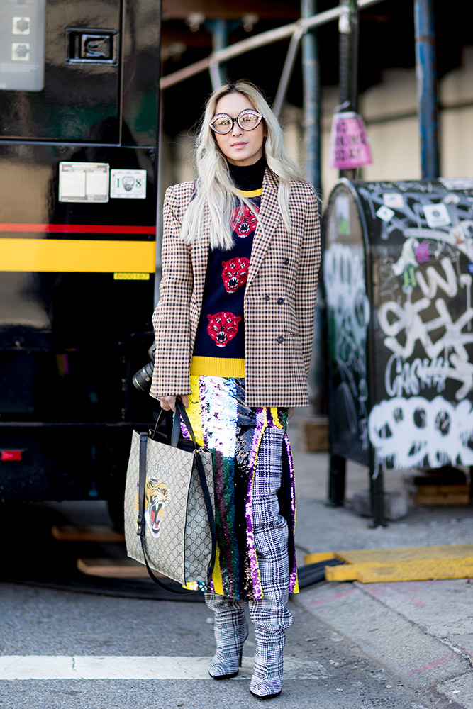 New York Fashion Week Fall 2018 Street Style #82